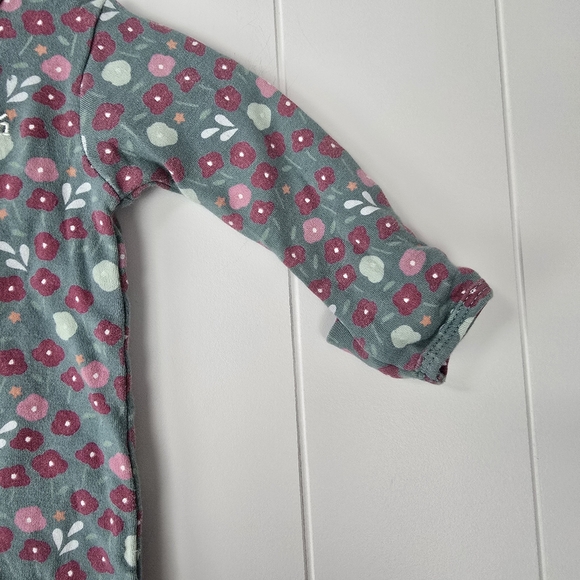 Magnetic Me Footie Floral Print Size Newborn - Picture 7 of 14